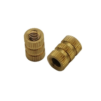 Professional CNC Turning Parts Custom High Precision CNC Machining Brass Knurled Bushing