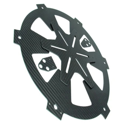 3K twill plain Machined Carbon Fiber Light Weight Forged Sheets Plate