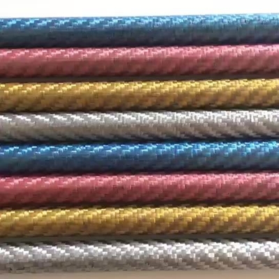 OEM 3k Twill Machined Carbon Fiber Rod Tube Customization Color