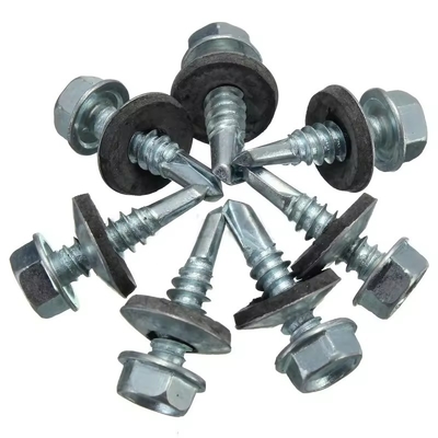 Custom brass/stainless steel 304 316/steel slotted/hexagon/cross brown screw tek lok chicago screw back rivets chicago