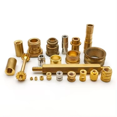 CNC turning parts Custom cnc brass material lathe machine parts CNC machining parts