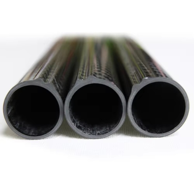 OEM custom carbon fiber spearfishing barrel for fishing rod round shaped carbon fiber tube