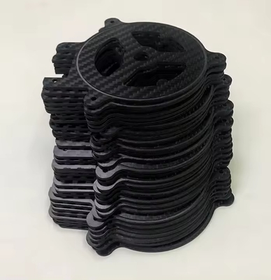 Laminated Sheet CNC Cutting Carbon Fiber CNC Milling Cutting Carbon Fiber CNC Service Part Custom Sheet Cut Carbon Fiber