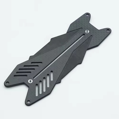 High Performance Carbon Fiber CNC Parts Carbon Fiber Sheet Plane Machining Cutting Services for RC parts
