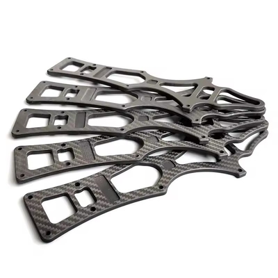 Custom forged CNC cutting heat resistant carbon fiber sheet 0.3mm