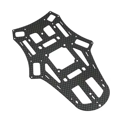 Custom forged CNC cutting heat resistant carbon fiber sheet 0.3mm