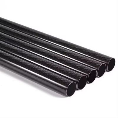 China factory carbon fiber tube 90mm carbon fiber pipe tube 60mm 80mm 100mm 120mm 200mm 1000mm twill carbon fiber tubing