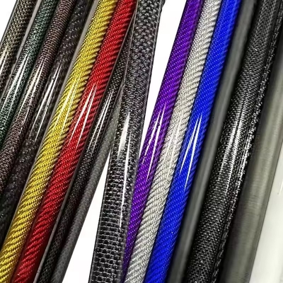 China factory carbon fiber tube 90mm carbon fiber pipe tube 60mm 80mm 100mm 120mm 200mm 1000mm twill carbon fiber tubing