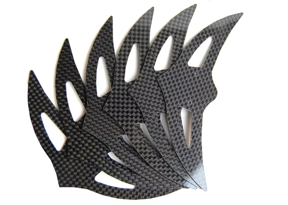 Customized CNC Carbon fiber Panel High Strength Modulus Rigid Large Or Small Black Carbon Fiber Plate