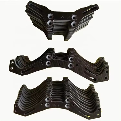 Customized CNC Carbon fiber Panel High Strength Modulus Rigid Large Or Small Black Carbon Fiber Plate