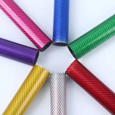 2024 Supply 100% 3k Carbon Fiber Tube Pipe Customize Sizes and color carbon fiber tube