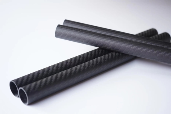 Carbon Fiber Aramid Hybrid Custom Tube Exhaust 40Mm Carbon Fiber Pipe