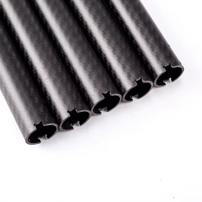 China OEM Carbon Glossy Carbon Fiber Tube Carbon Fiber Pipe