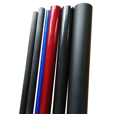 Custom Glossy Matte Carbon Fiber Pipe Twill Plain Carbon Custom Factory Carbon Fiber Tube