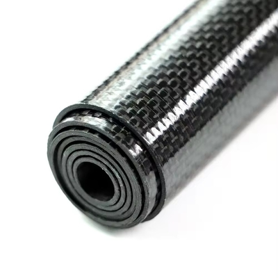 3k Glossy Colored Green Red green blue Carbon Fiber Tubes Carbon Fiber Pipe