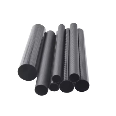 Customized 33.2*35.05*851mm carbon fiber tubes in matt for carbon fiber part/drone/carbon fiber yacht
