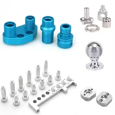 High Quality Brass Aluminum Titanium CNC Turning Milling Parts High Quality Custom Machined Components with Precision Services