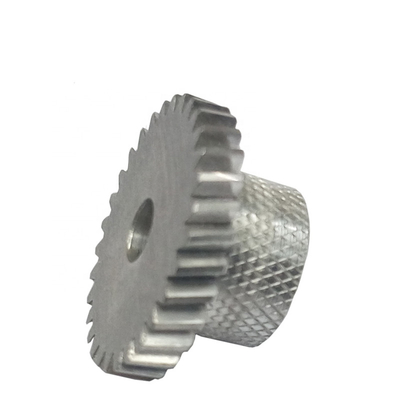 Iron 12L14 Cylinder Gear 0.2mm Straight Teeth Gear Motorized