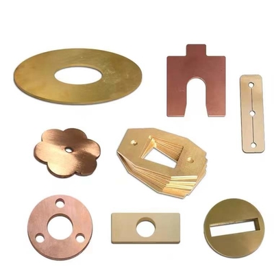 Brass Alloy H62 High Volume Turned Milled Components Silk Printing