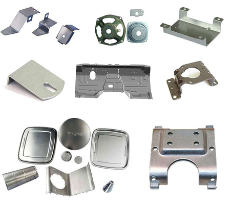 Q235B Precision Sheet Metal Components Al6063 Metal Punching Parts