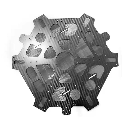 1K 3K 24K 10cm Machined Carbon Fiber  6K Cnc Carbon Fiber Sheet Material