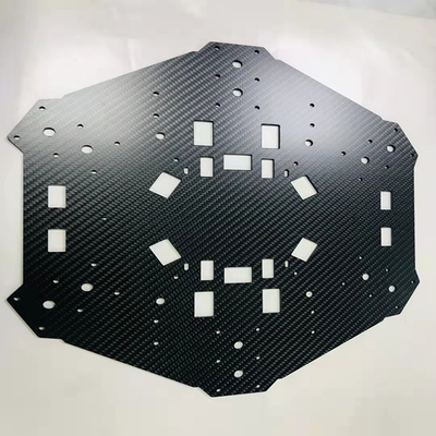 1K 3K 24K 10cm Machined Carbon Fiber  6K Cnc Carbon Fiber Sheet Material