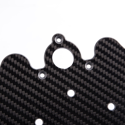 0.05mm Machined Carbon Fiber 6k 18K Cutting Carbon Fiber Cnc In Games Sports