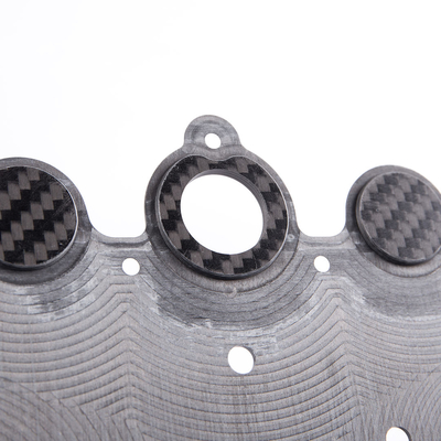 0.05mm Machined Carbon Fiber 6k 18K Cutting Carbon Fiber Cnc In Games Sports