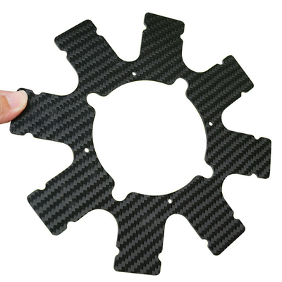 3k Machined Carbon Fiber Twill Matte Large Carbon Fiber Drone Frame