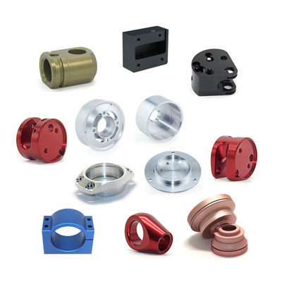 Anodizing CNC Milling Parts Al6063 Cnc Machining Aluminum Parts Color
