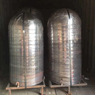 SS316 Stainless Steel Tank Heads Pressure Vessel Dished Ends ASME