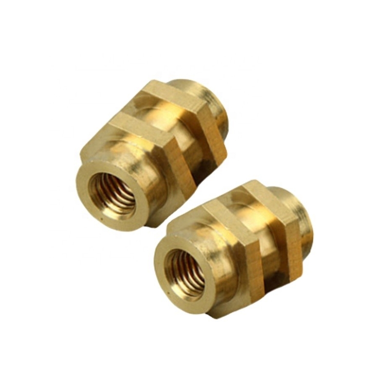 Professional CNC Turning Parts Custom High Precision CNC Machining Brass Knurled Bushing