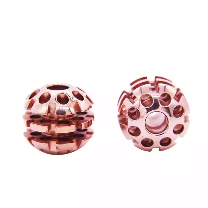 Anodized Aluminum CNC Miling Parts OEM Titanium Brass Copper Custom CNC Metal Machining