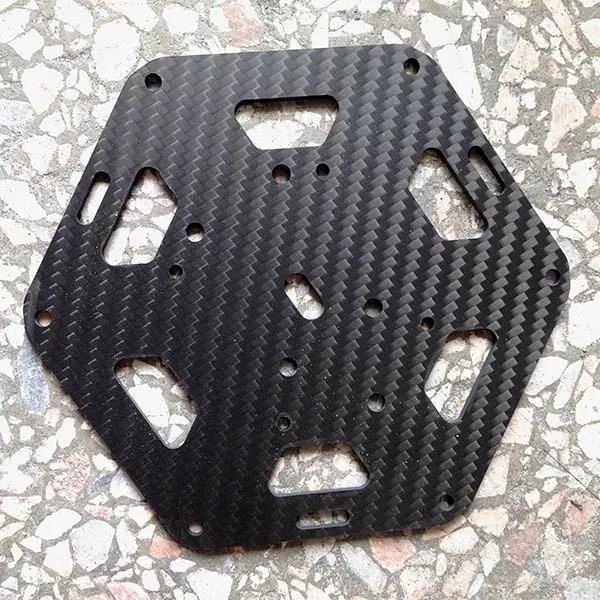 High Performance CNC Machining Carbon Fiber Plate Customized Products