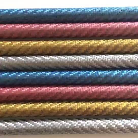 OEM 3k Twill Machined Carbon Fiber Rod Tube Customization Color