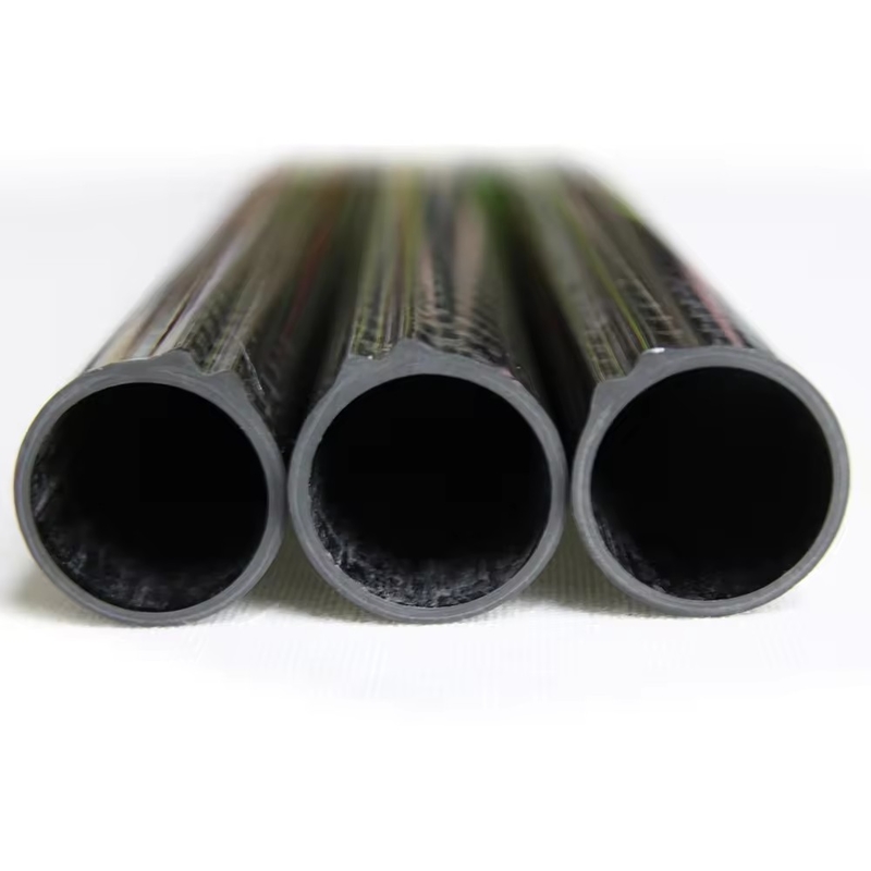 OEM custom carbon fiber spearfishing barrel for fishing rod round shaped carbon fiber tube