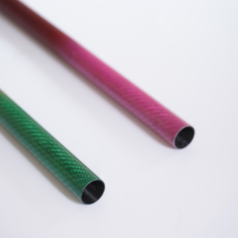 Carbon Fiber Aramid Hybrid Custom Tube Exhaust 40Mm Carbon Fiber Pipe