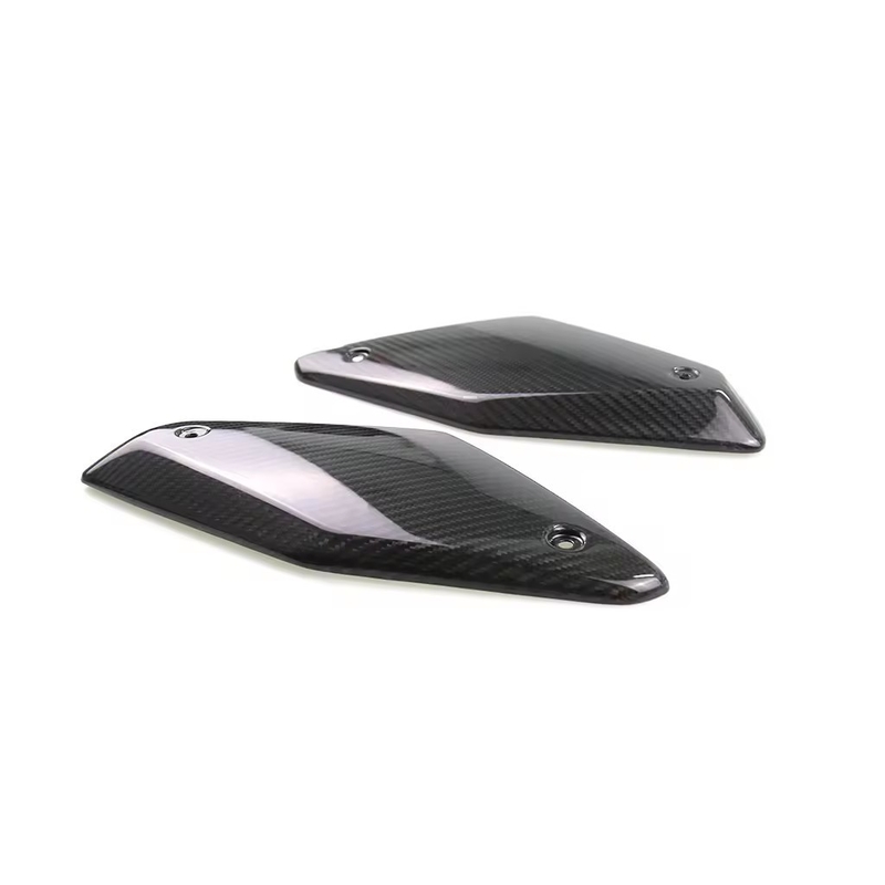 Motorcycle Modified Carbon Fiber Large Exhaust Heat Shield Cover for Yamaha MT 10 MT10 2016 2017 2018