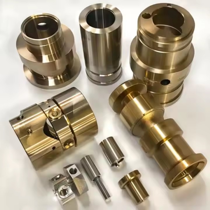 OEM Custom Made Precision Brass CNC Parts Milling Machining Services 5 Axis Stainless Steel Turning Machined Parts