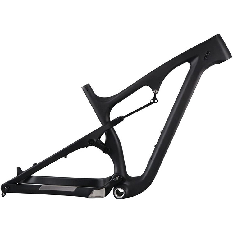 Ra3.2 Cnc Machined Bicycle Parts Electroplating Electric Bike Frame Black