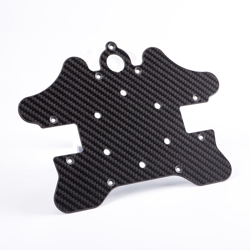 0.05mm Machined Carbon Fiber 6k 18K Cutting Carbon Fiber Cnc In Games Sports