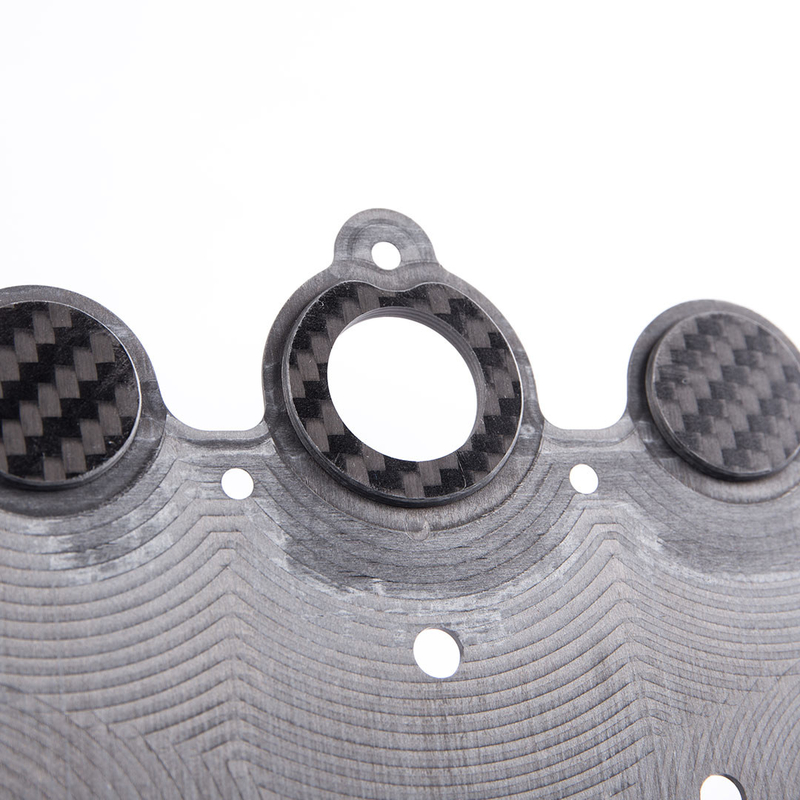 0.05mm Machined Carbon Fiber 6k 18K Cutting Carbon Fiber Cnc In Games Sports