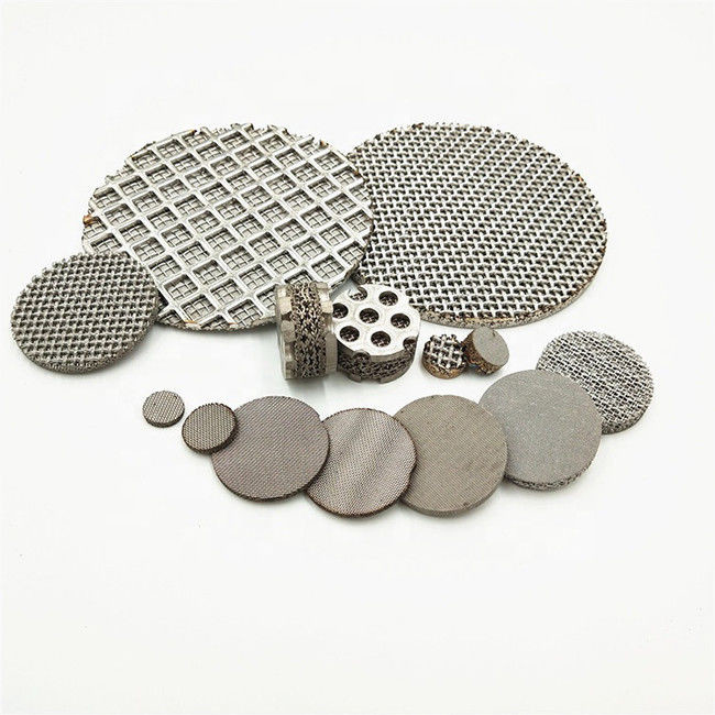 1.7mm Thickness Nickel Mesh Screen Pure Nickel Ni6 Ni8 Metal Sintered Mesh