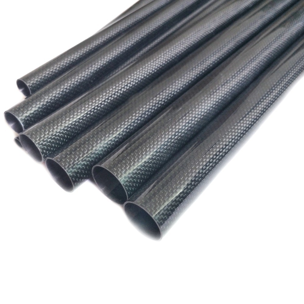 OEM ODM 3K CNC Cutting Carbon Fiber Sheet Light Weight Tube Pipe