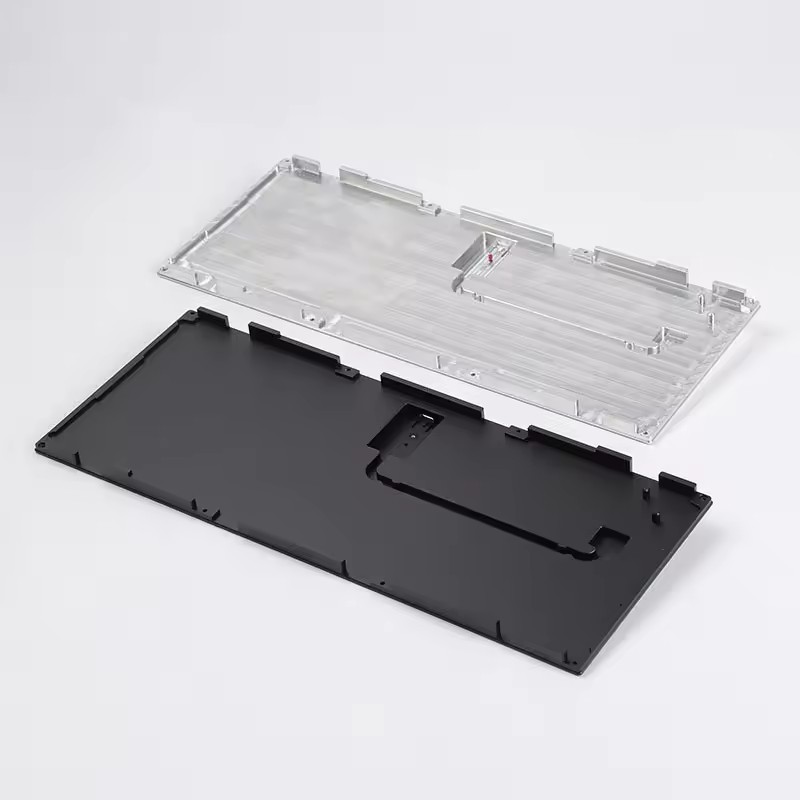 Aluminum alloy CNC lathe metal keyboard shell Non-standard hardware parts mechanical keyboard shell 3-axis cnc machining