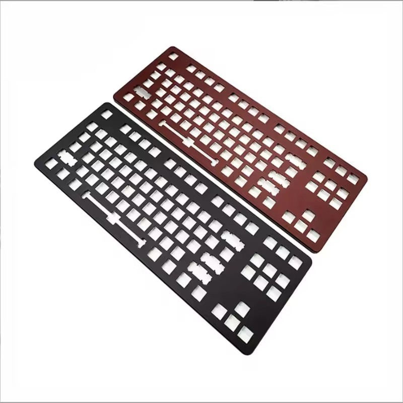 Aluminum alloy CNC lathe metal keyboard shell Non-standard hardware parts mechanical keyboard shell 3-axis cnc machining