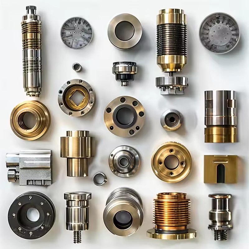 Precision Aluminum Stainless Steel Brass Odm Cnc Milling Machine 3 4 5 Axis Spare Parts Drilling Milling Machining Servi