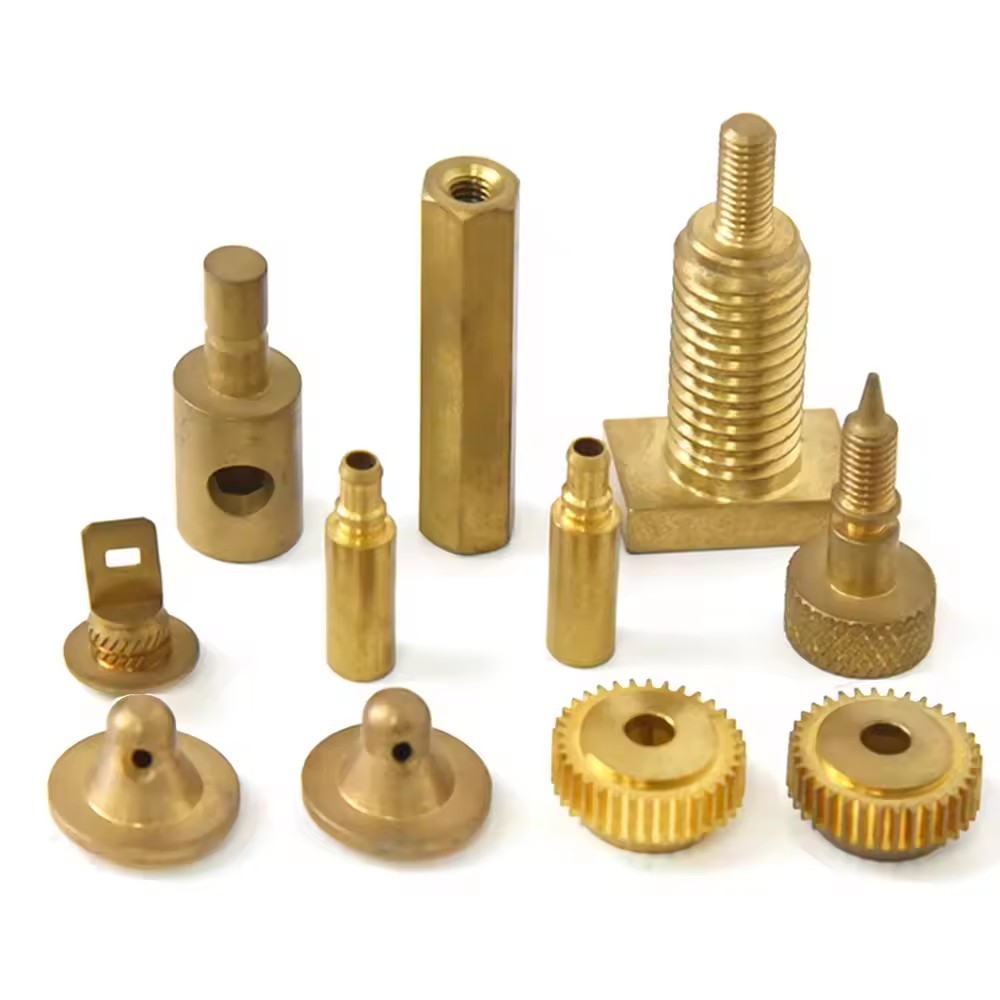 Factory Custom 5 Axis machining Service Machined Turned Lathe Machine Spare Brass stainless steel CNC Machining Milling