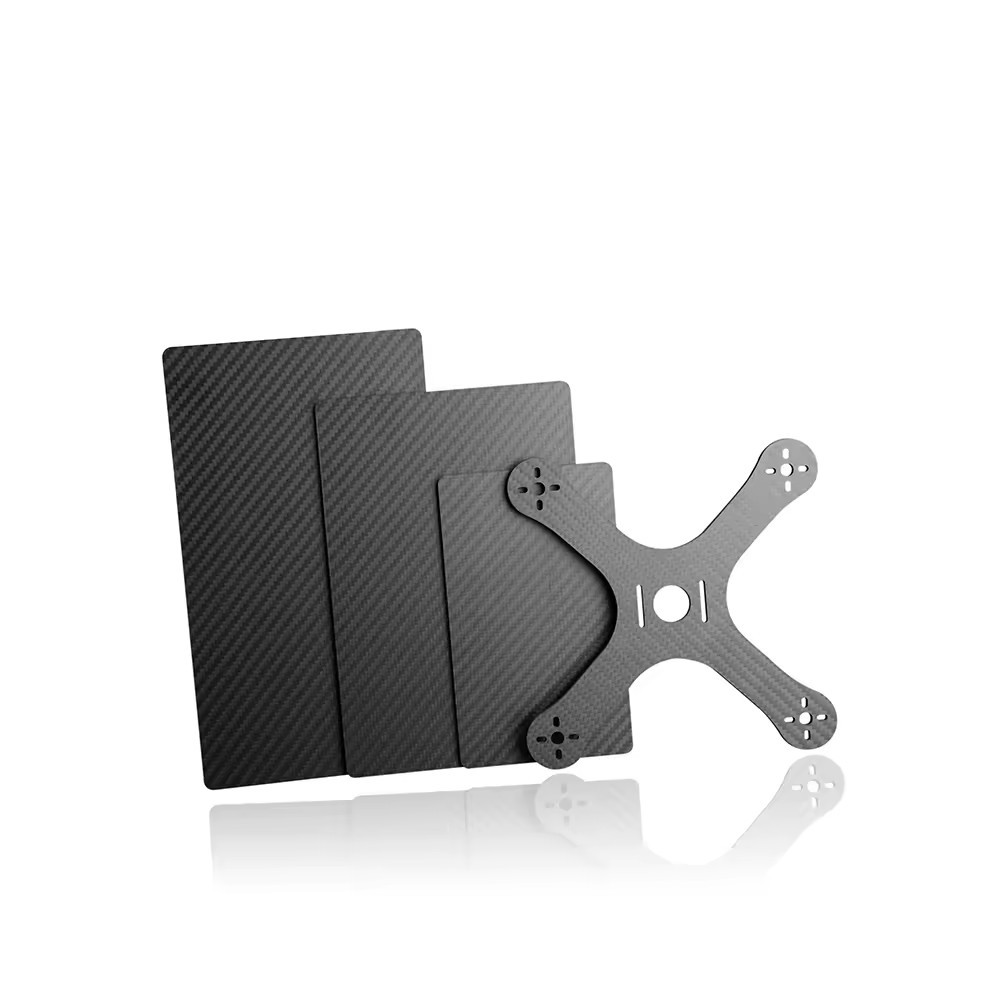 Laminated Sheet CNC Cutting Carbon Fiber CNC Milling Cutting Carbon Fiber CNC Service Part Custom Sheet Cut Carbon Fiber