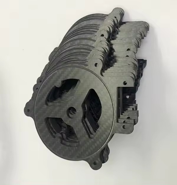 Laminated Sheet CNC Cutting Carbon Fiber CNC Milling Cutting Carbon Fiber CNC Service Part Custom Sheet Cut Carbon Fiber
